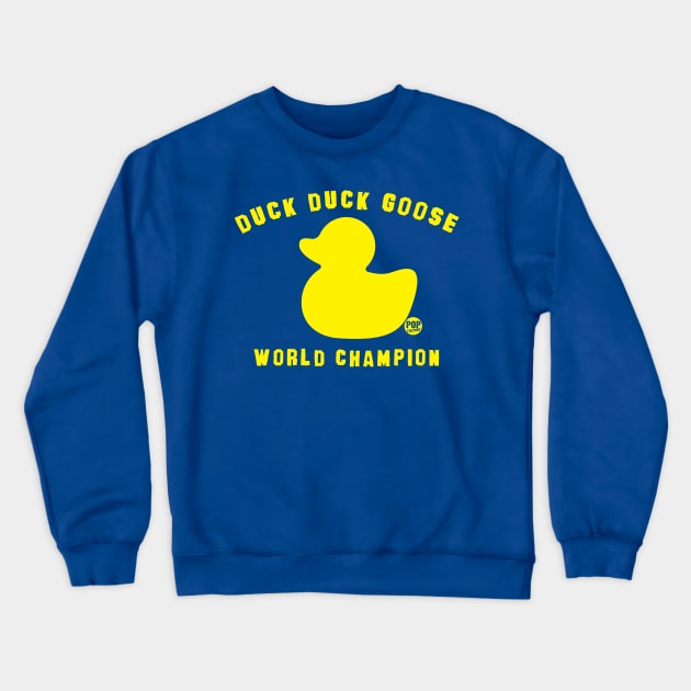 duck duck Crewneck Sweatshirt by toddgoldmanart